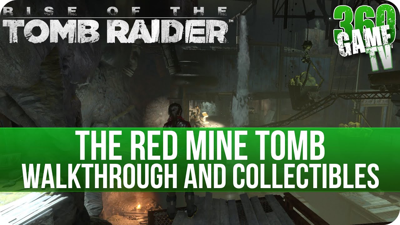 Rise of the Tomb Raider - The Red Mine Tomb Walkthrough incl. all Collectibles