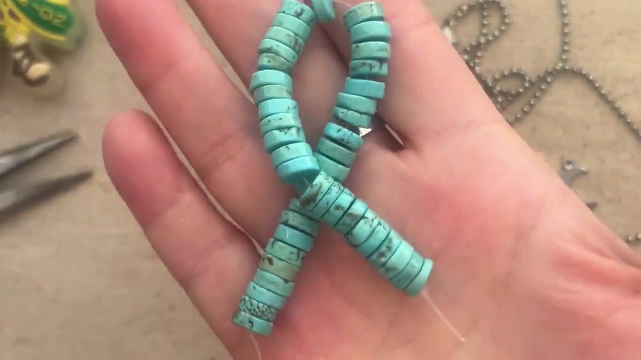 Fixing Broken Jewelry for a Friend and Making Her a Necklace too....