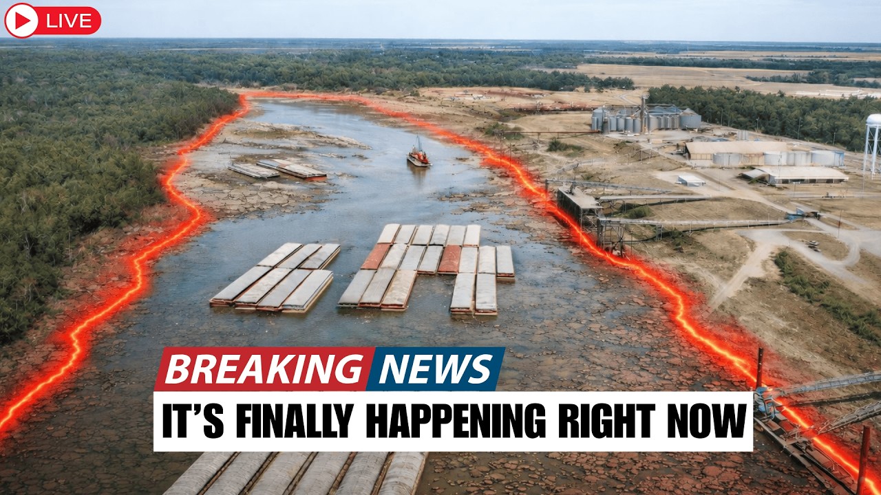Engineers Just Discovered Why Mississippi River Lost 47% in 72 Hours And It's TERRIFYING