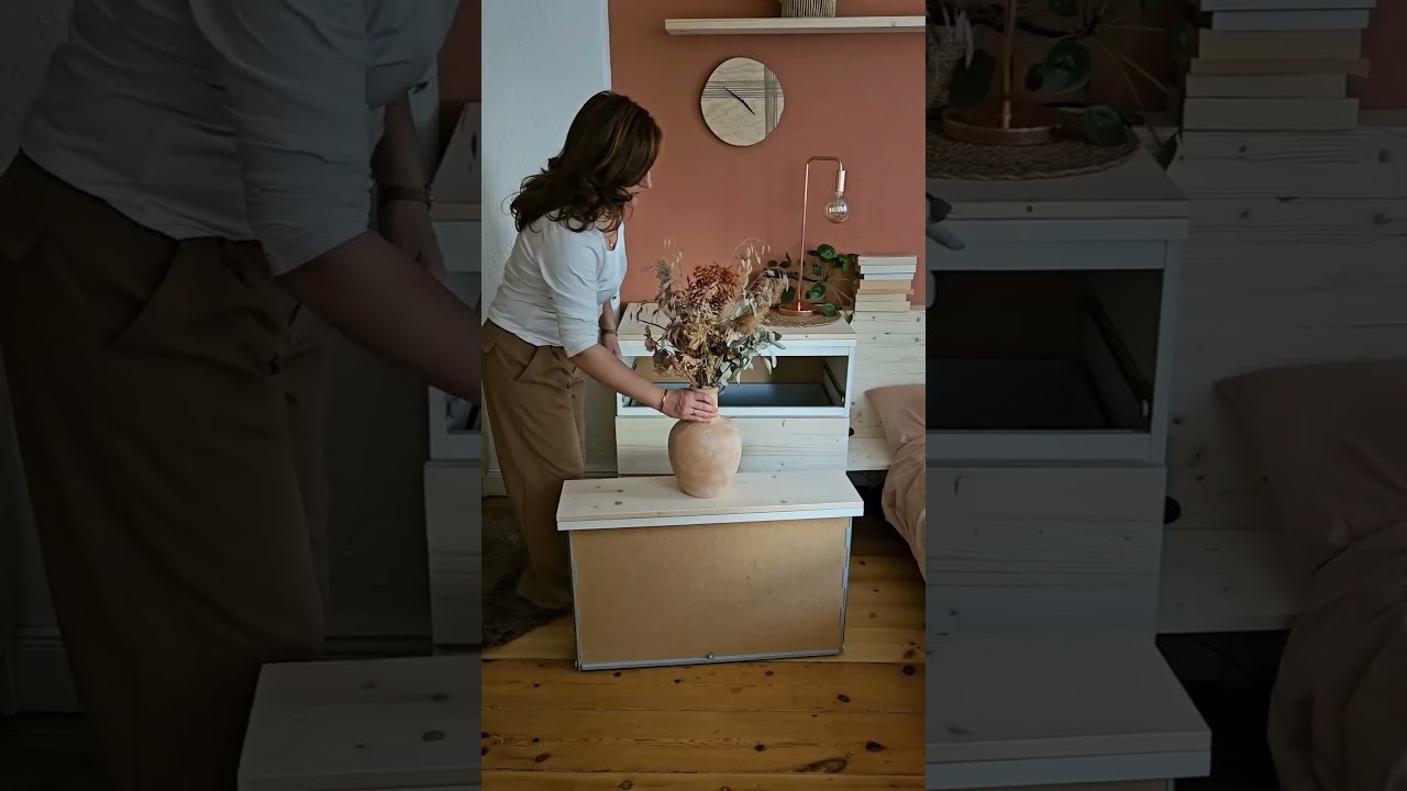 Makeover f&uuml;r 20 Jahre alte Ikea Malm Kommode in 5 Minuten f&uuml;r unter 20 Euro! #ikeaMakeover#malm