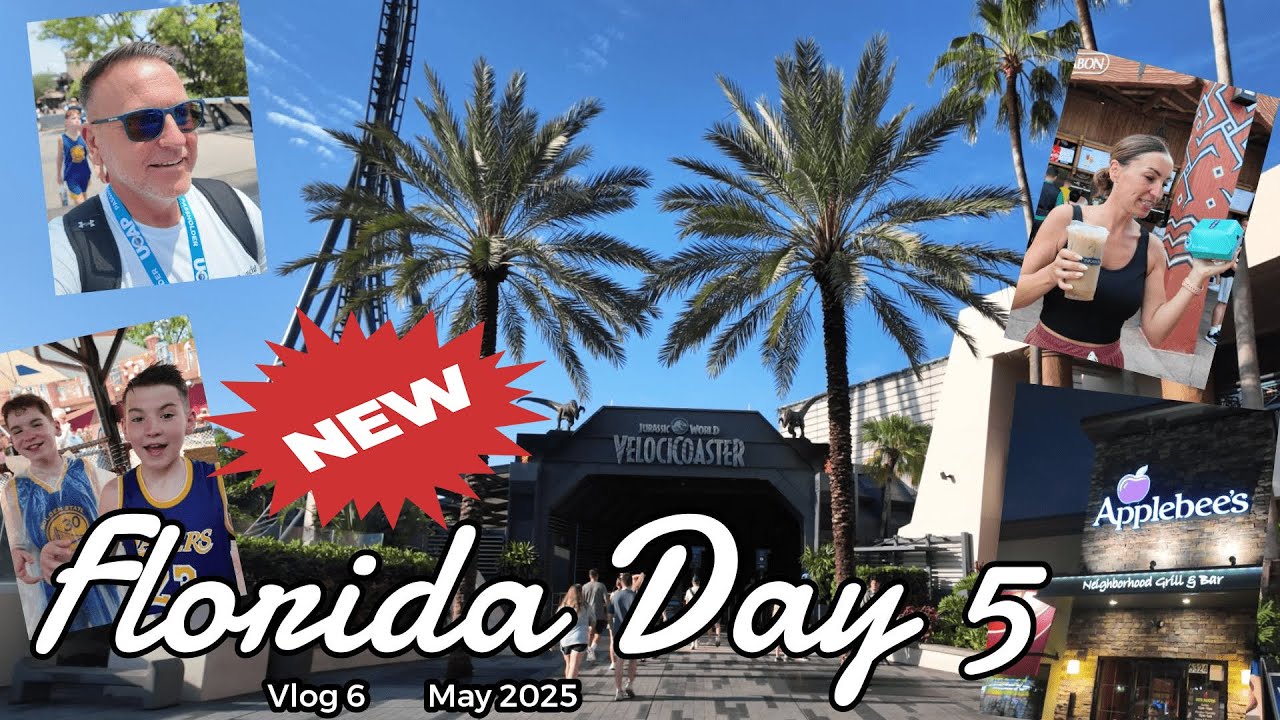 Universal Studios Orlando | Velocicoaster |Applebee`s | Popeye | Mega Movie Parade | Twistee Treat