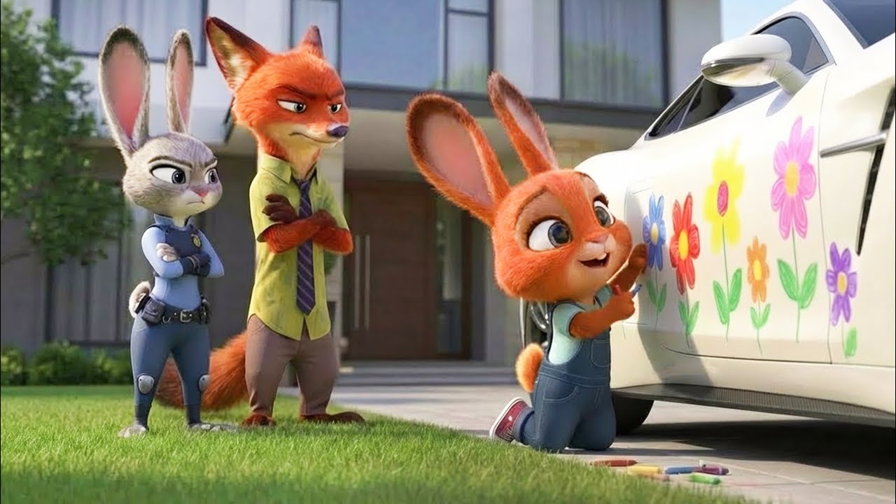 Zootopia 2 | Nick & Judy and Violet’s Naughty Designer Dream | Nick Judy Stories | Short Animation