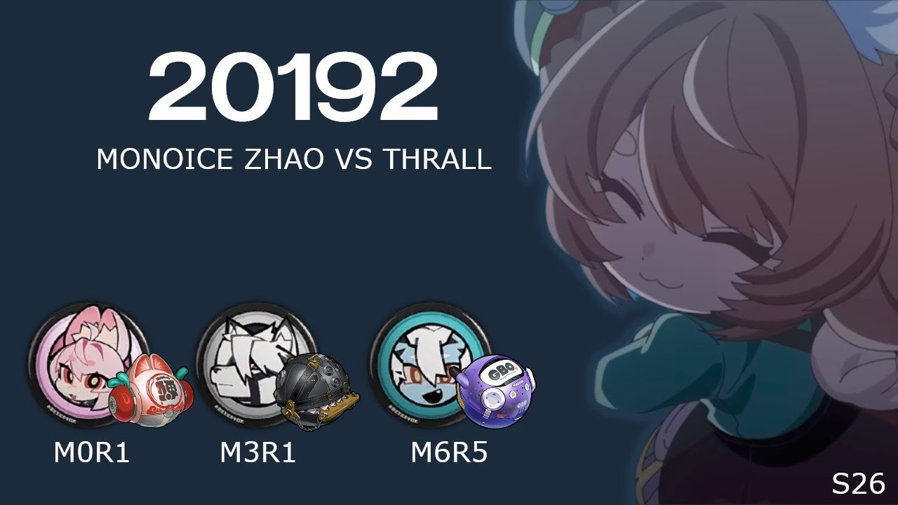3 Stars Monoice Zhao vs The Thrall ZZZ Deadly Assault