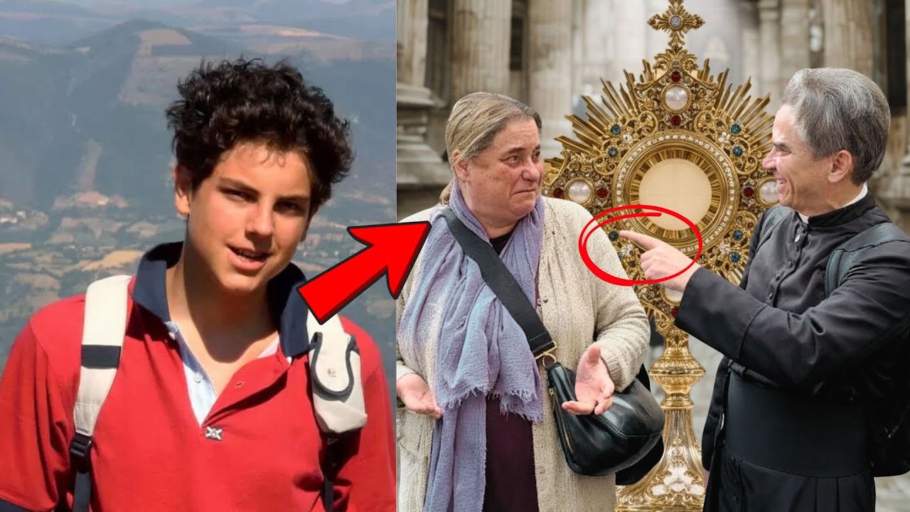Un prêtre m’a humiliée pour avoir parlé de mon fils Carlo… jusqu’à ce qu’il tombe à genoux devant le