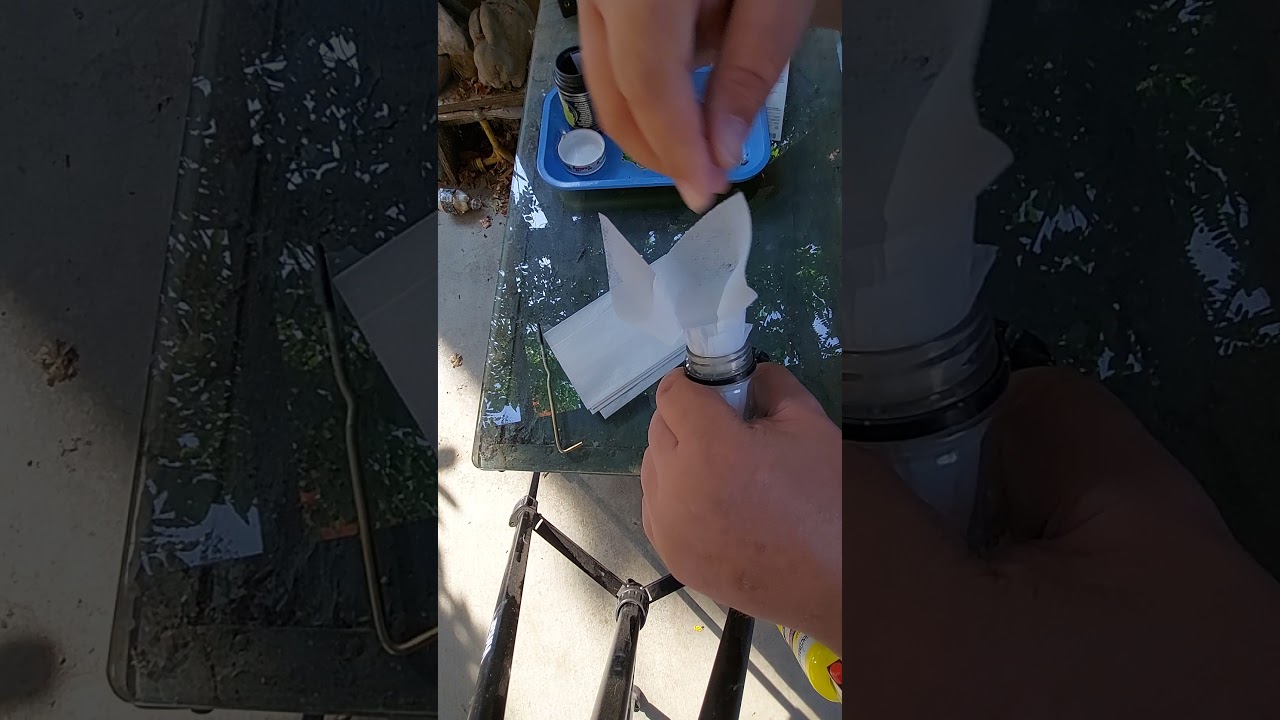 DIY SPLOOF cannabis smoke muffler