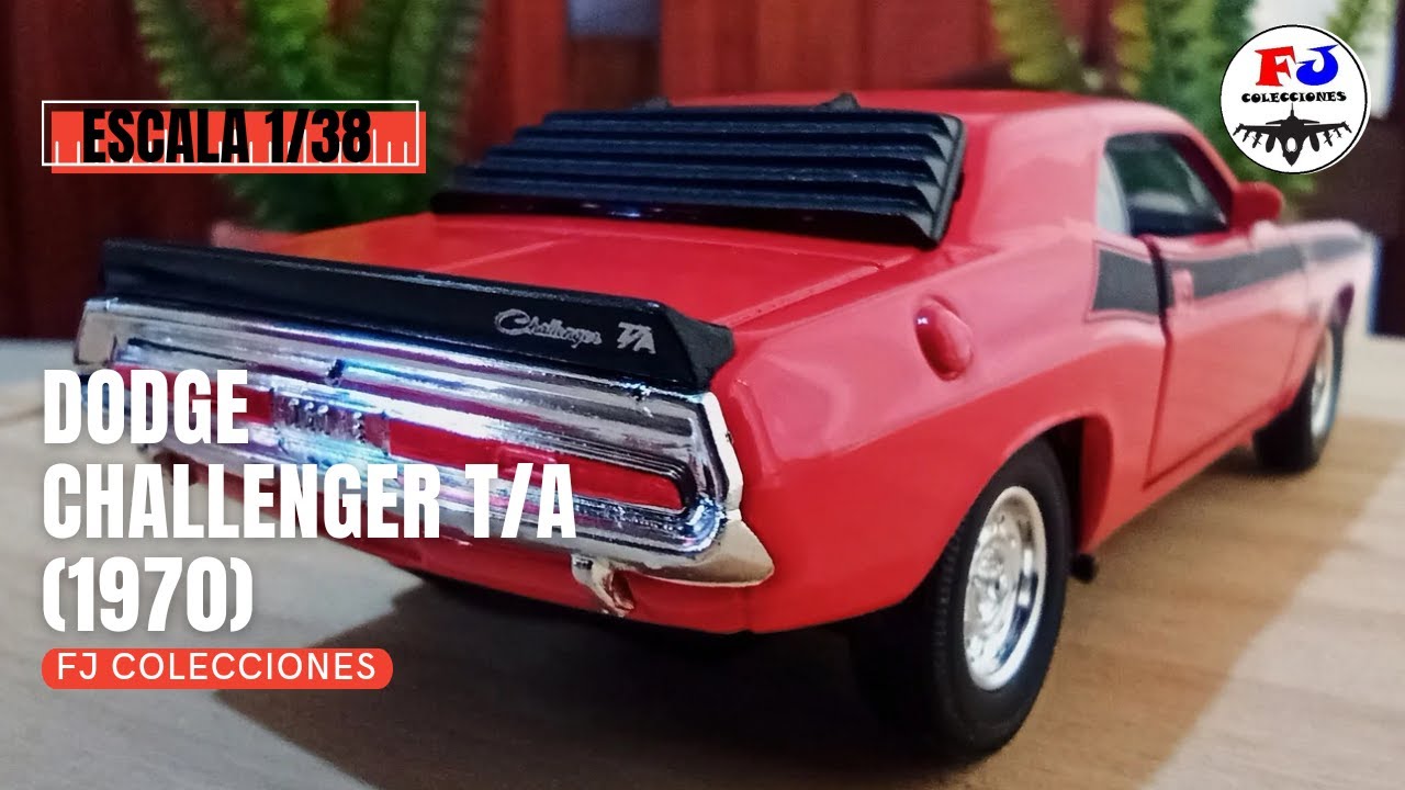 Autos Clásicos de Colección | Dodge Challenger T/A (1970) - Welly - Clarín