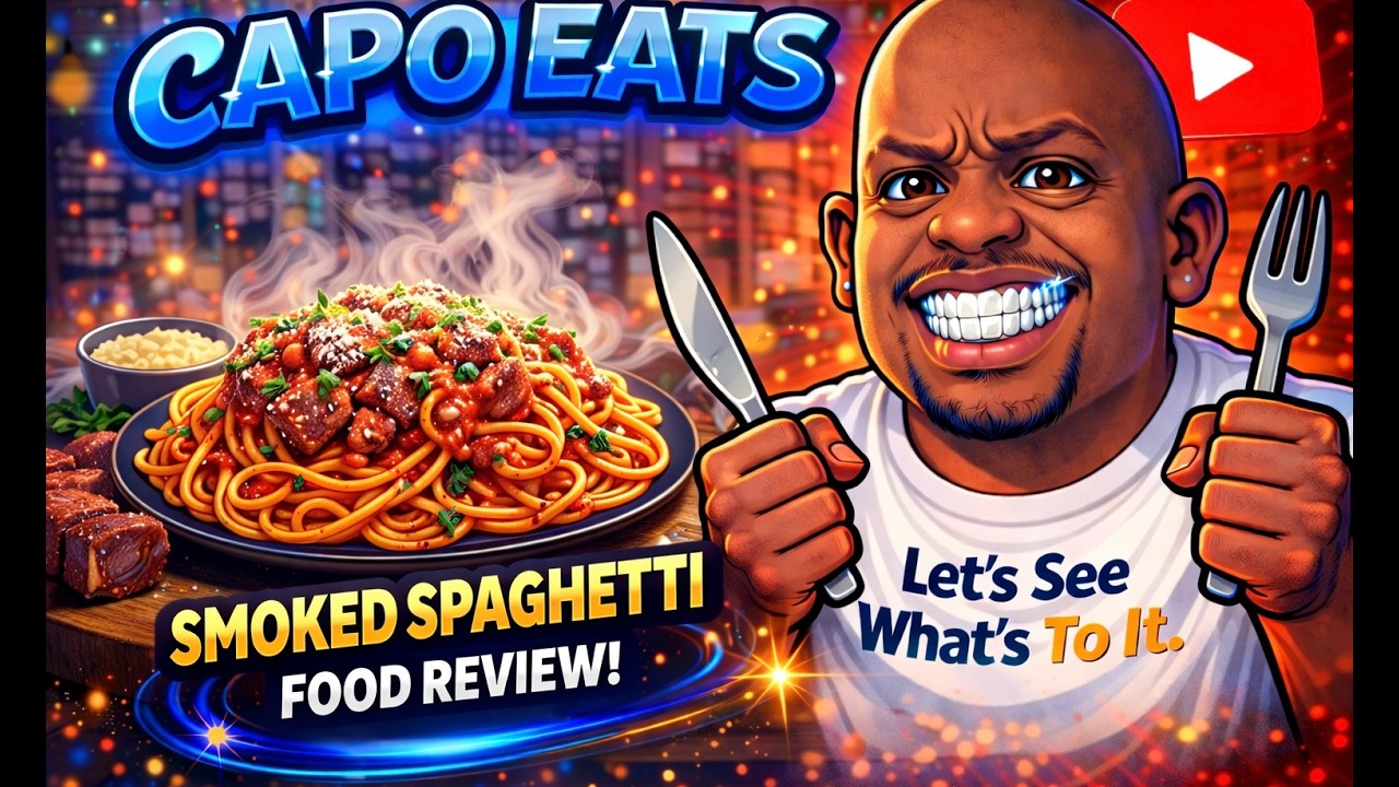 My first time trying smoked spaghetti 🍝 🤔