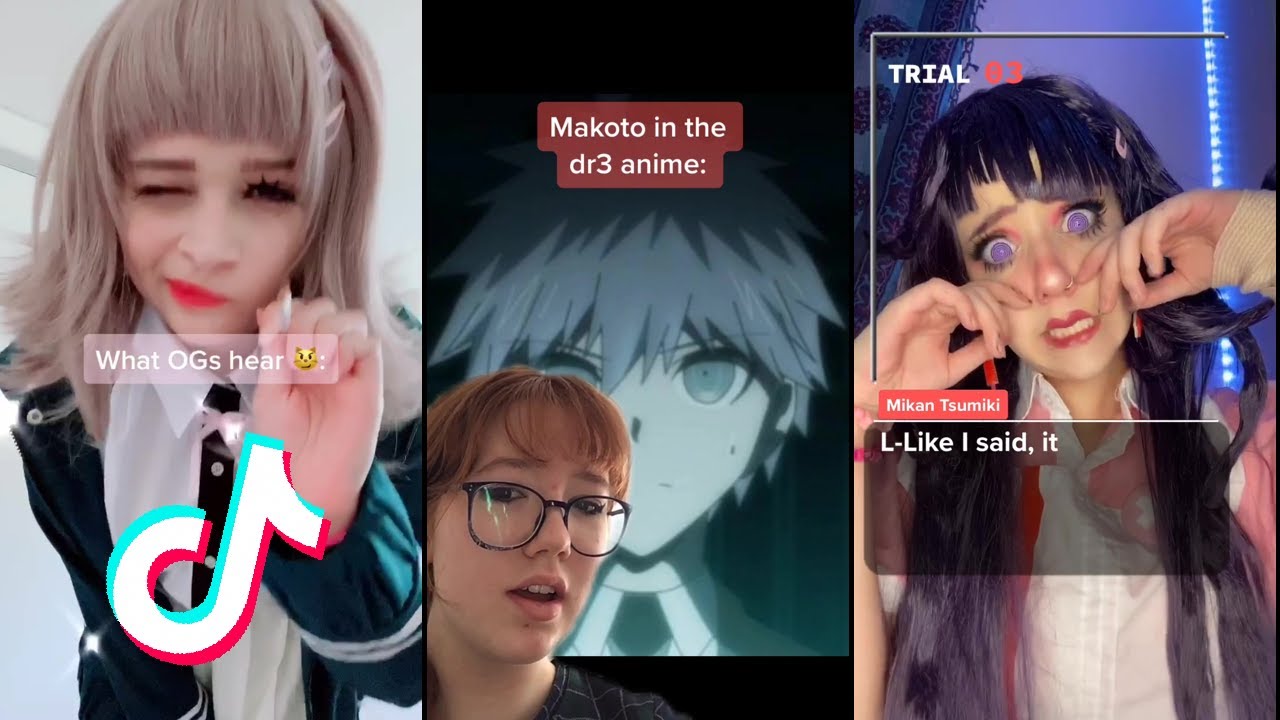 Danganronpa Tik Tok Compilation #11 COSPLAY...