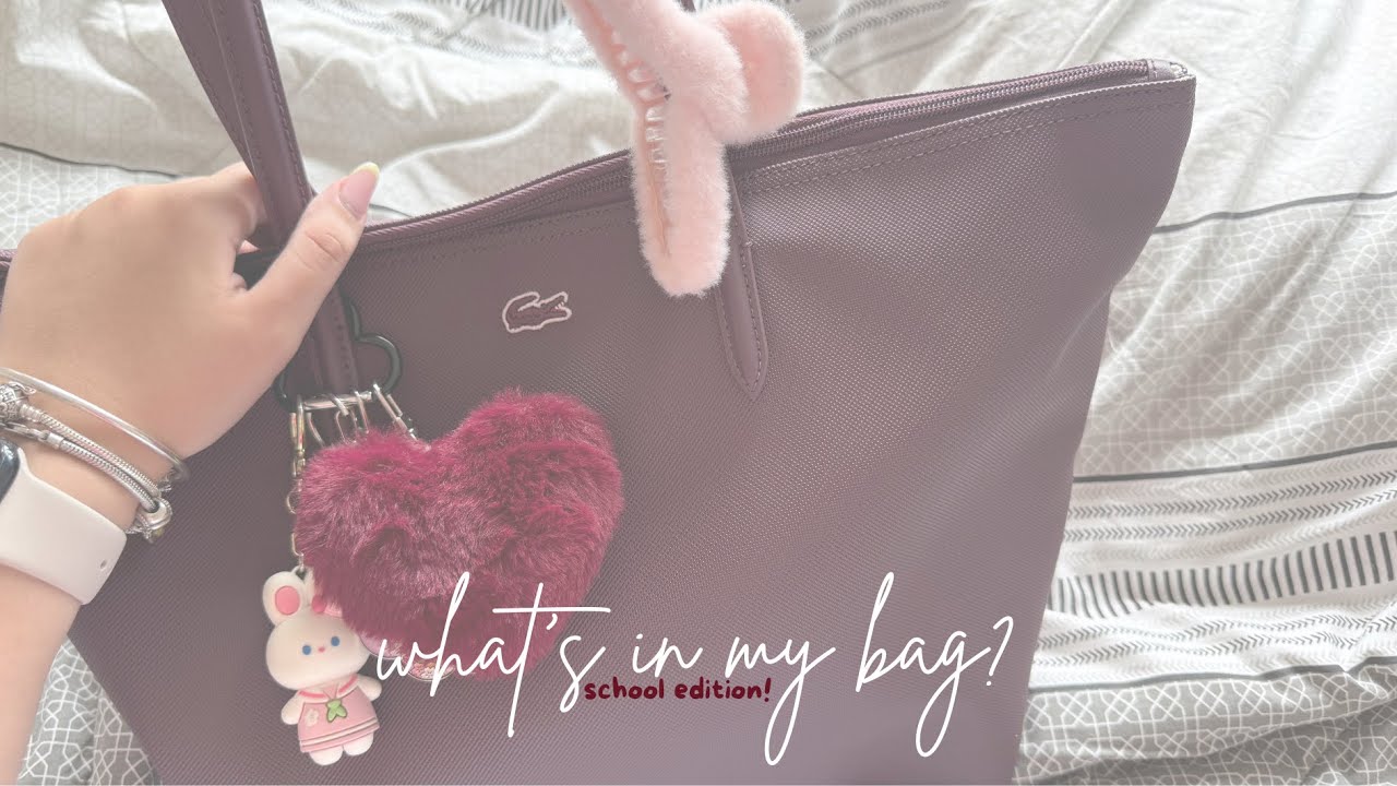 Meu material escolar 2026 // What’s in my bag for school!! 🩷