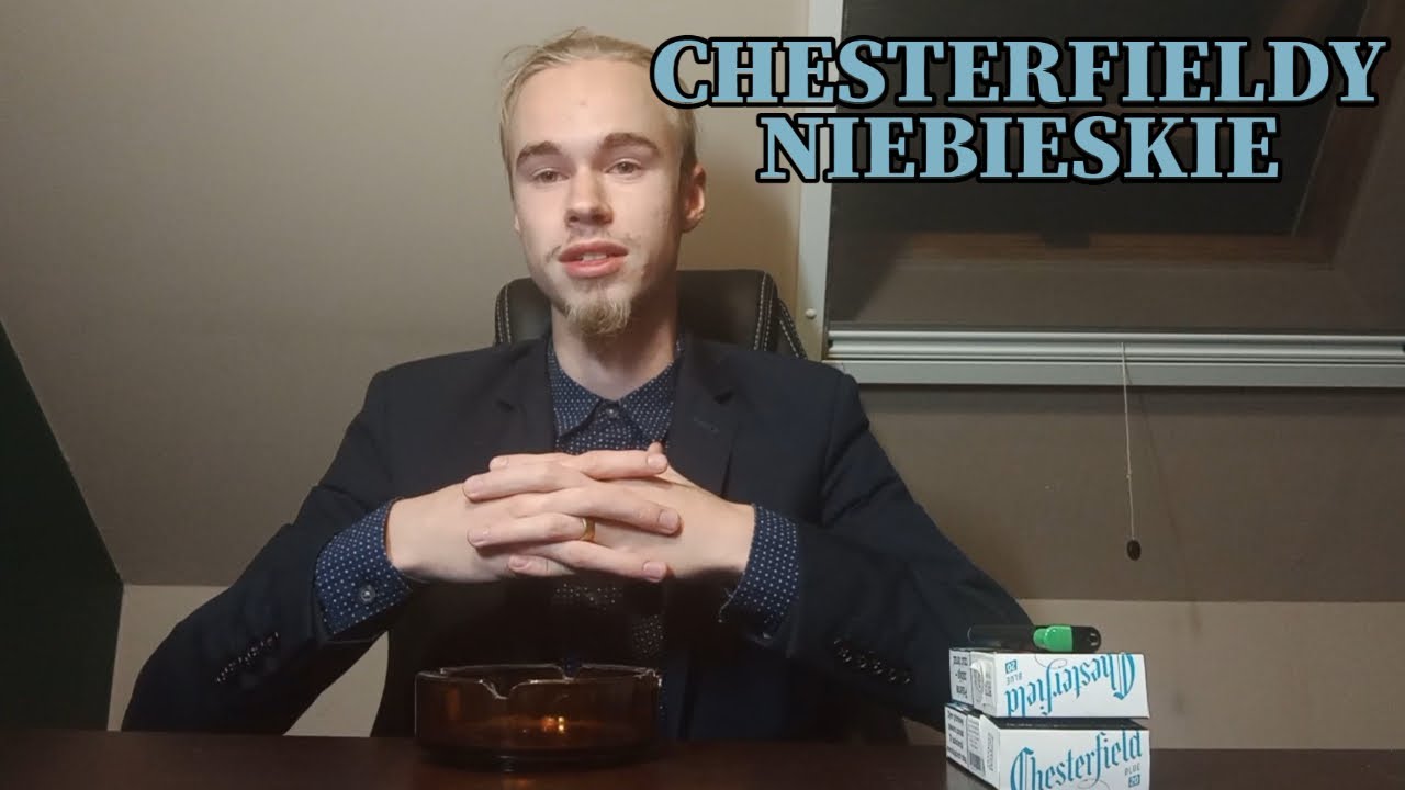 RECENZJA CHESTERFIELDy NIEBIESKIE