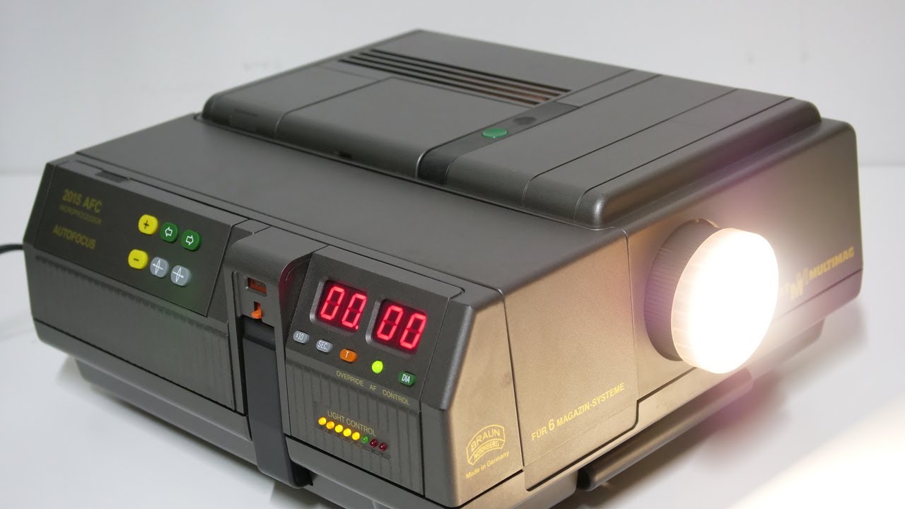 BRAUN PAXIMAT MULTIMAG AFC 2015 Slides Dia Projector