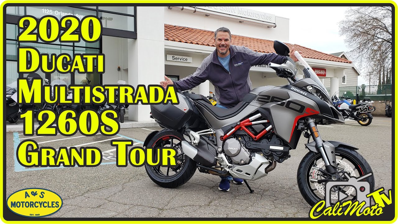 Обзор Ducati Multistrada 1260S Grand Tour 2020 года