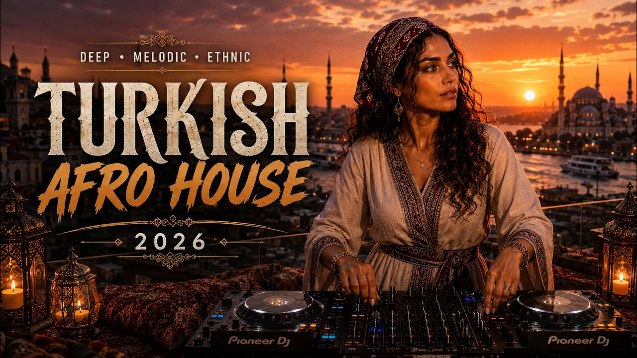 Turkish Afro House 2026 🌙 Istanbul Rooftop Nights | Deep Club Mix