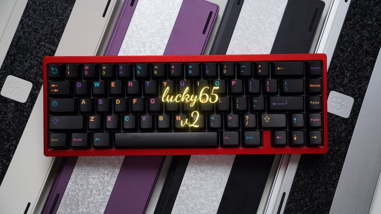 Lucky65 v2 phiên bản PCB 1.6mm | Đánh giá chi tiết và test no foam
