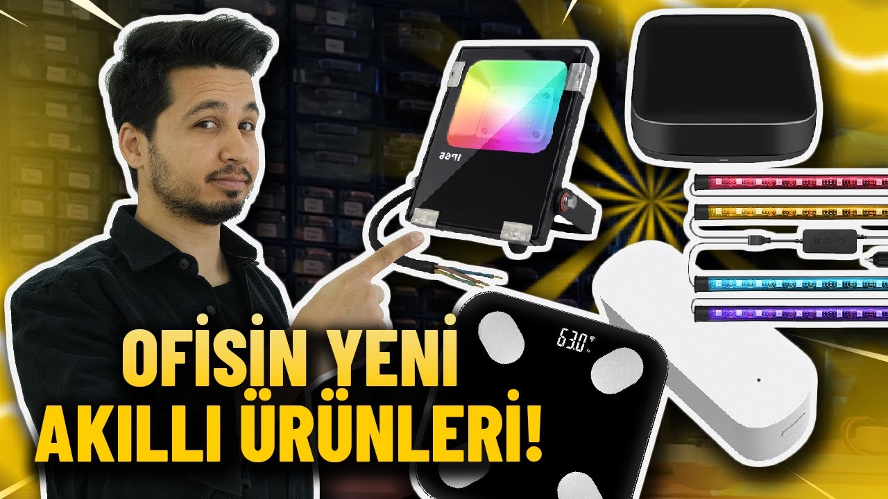 Ofisin yeni akıllı ürünleri | Akıllı tartı, perde motoru, akıllı kumanda ve daha fazlası | ZemiSmart