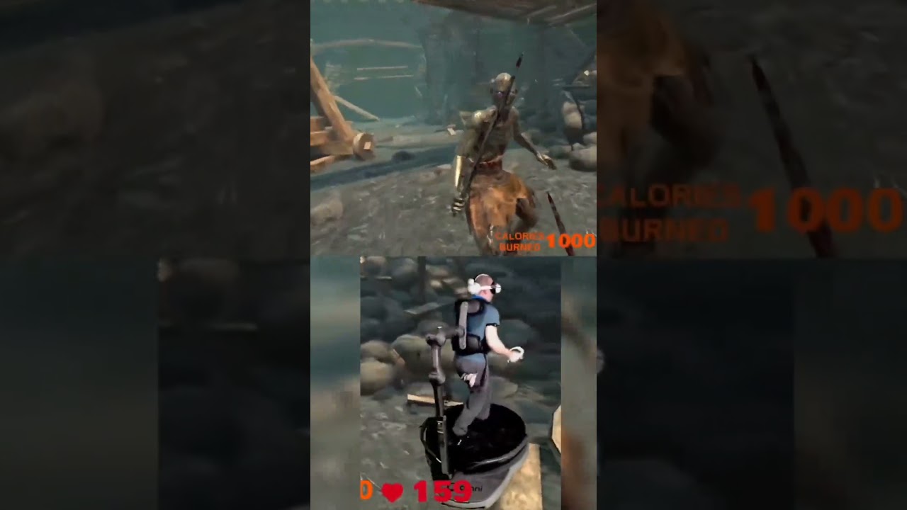 Burning 1k calories Slaying Undead!  