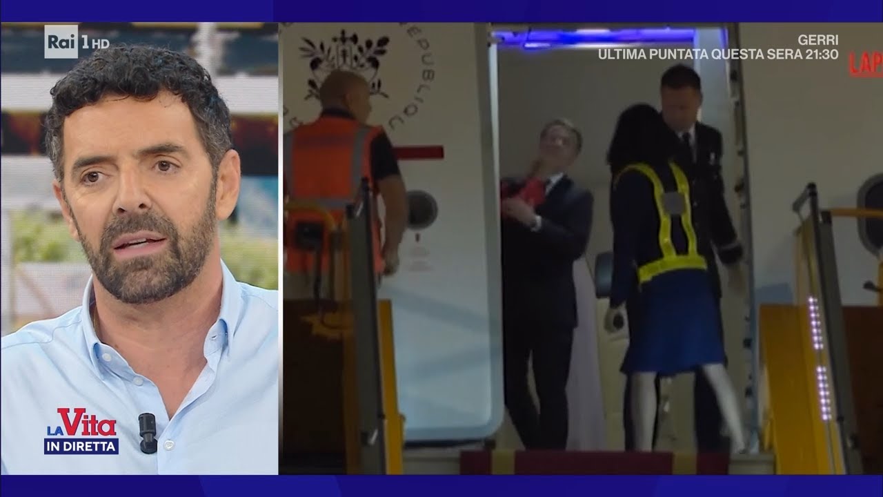 Macron, schiaffo dalla moglie Brigitte? Il video diventa virale - La Vita in Diretta 26/05/2025