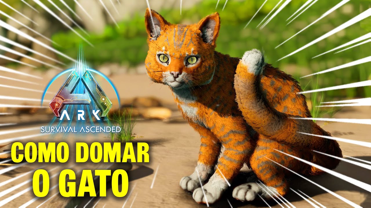 O GATO &Eacute; OFICIAL! VEM APRENDER TUDO SOBRE ELE!!! ARK: Survival Ascended