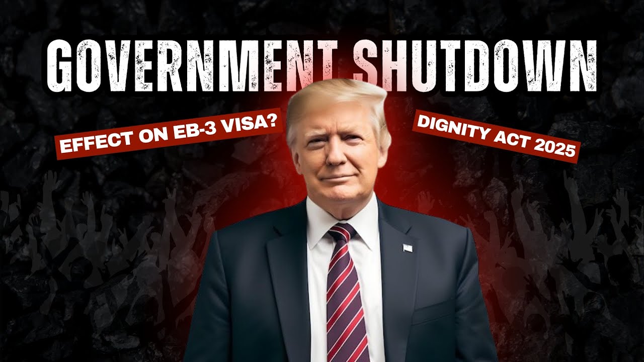 Government Shutdown 2025 And EB3 Visa | #eb3visa #governmentshutdown