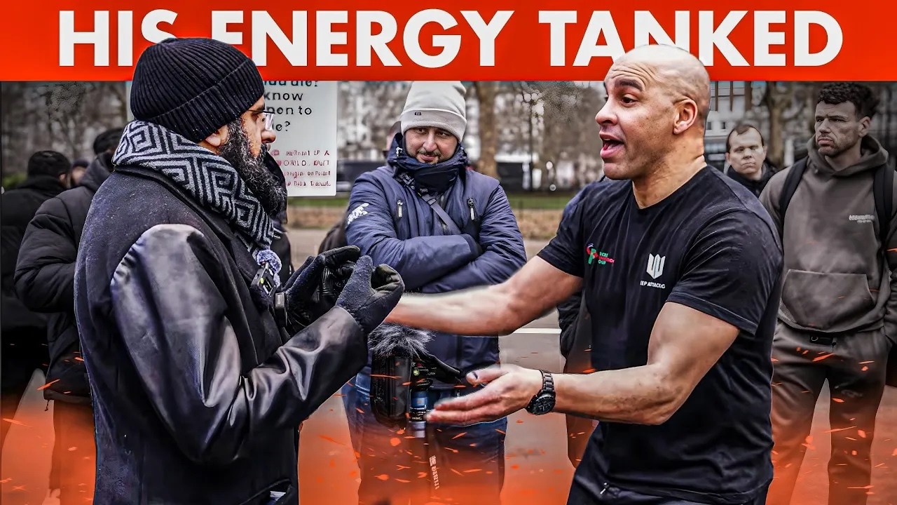 Christian Asks Why Muslims Quote The Bible And Taps Out l Speakers Corner