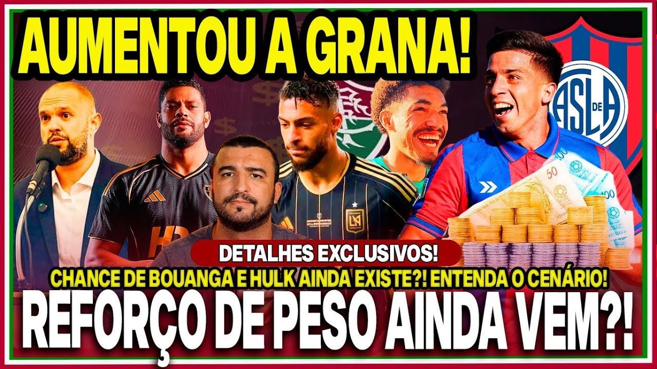 🚨30 MILHÕES! FLU SUBIU PROPOSTA! NOVE DE PESO AINDA PODE CHEGAR!?💰NÃO DESISTIRAM DELES! ATÉ QUANDO?