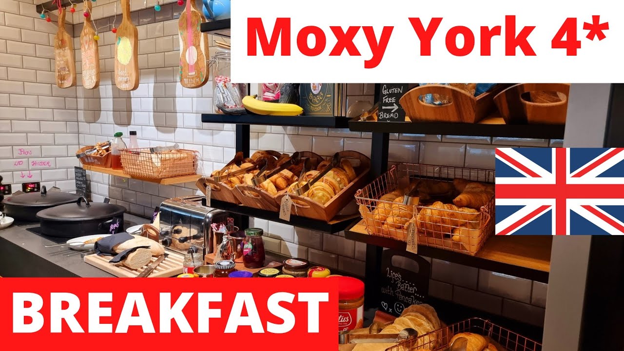 Breakfast at Moxy York 4* Завтрак в отеле Moxy York 4* 2022