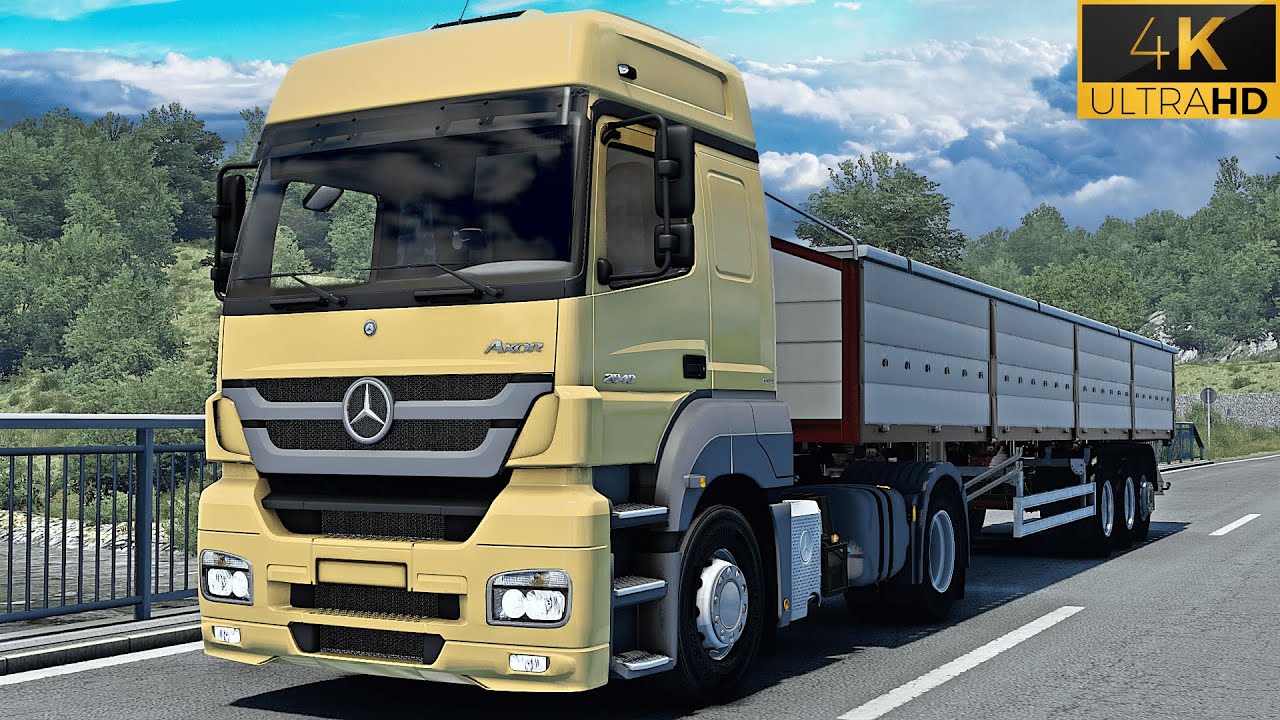 4K | ETS2 1.44 | Roextended | Mercedes Axor | Bartin 🇹🇷 󠁧󠁢󠁳󠁣 - Ankara 🇹🇷