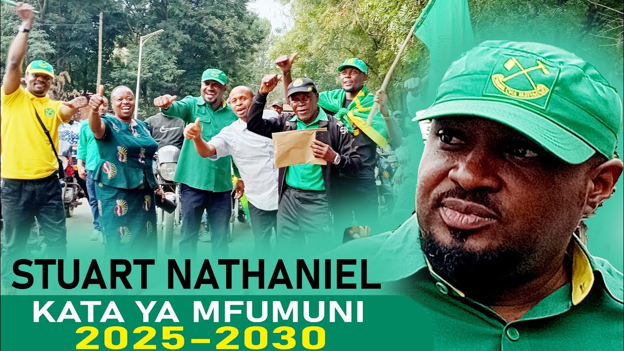 STUART NATHANIEL: Achukua fomu INEC kinyang’anyiro Kata ya Mfumuni-Moshi
