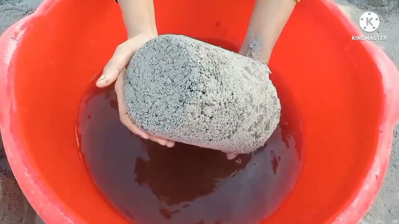 ASMR|| Non dipping parts Gaint cylinder different textures relaxing mouthwatering yummy paste play 😍