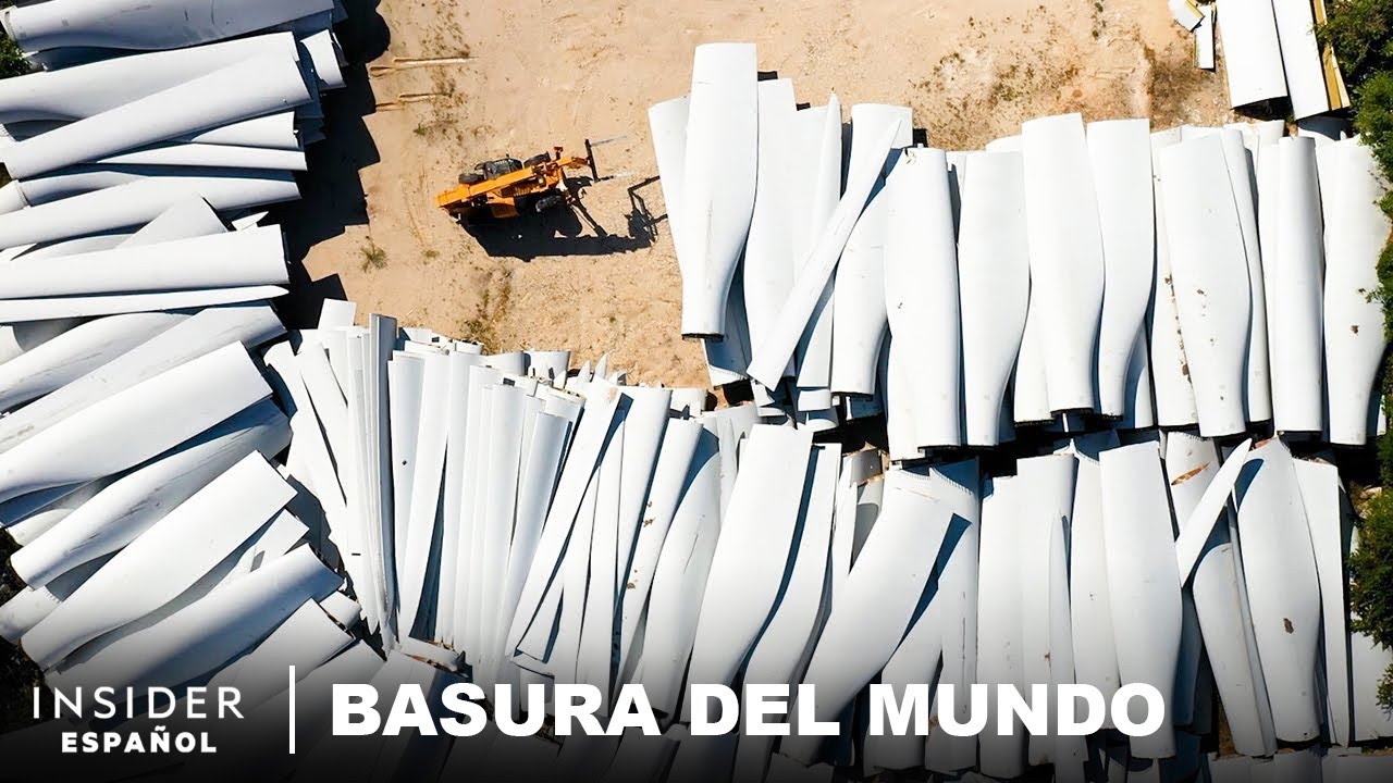 ¿Es grave el problema de los desechos de los aerogeneradores? ¿Tiene solución? | Basura del mundo