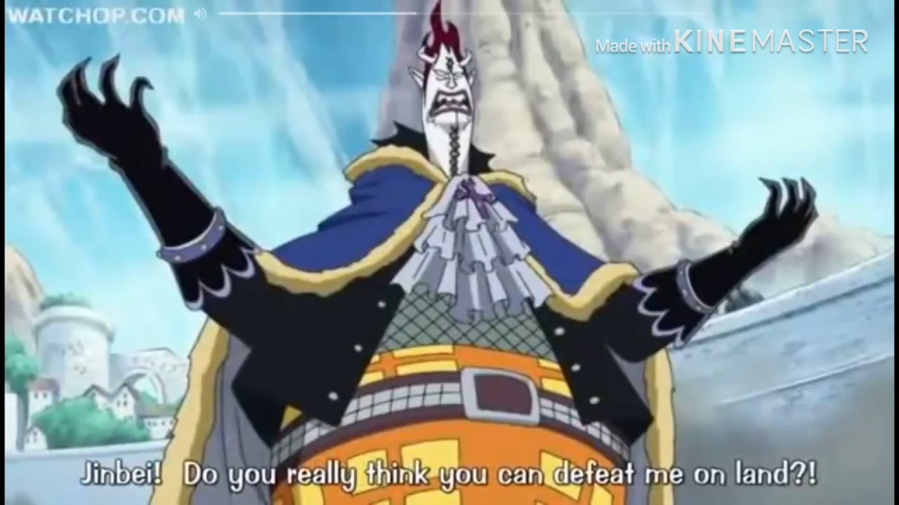 Jimbei vs Moria [eng sub]