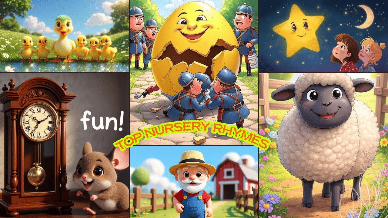 🎵 Top Nursery Rhymes Compilation for Kids | Baby Songs & Rhymes 👶