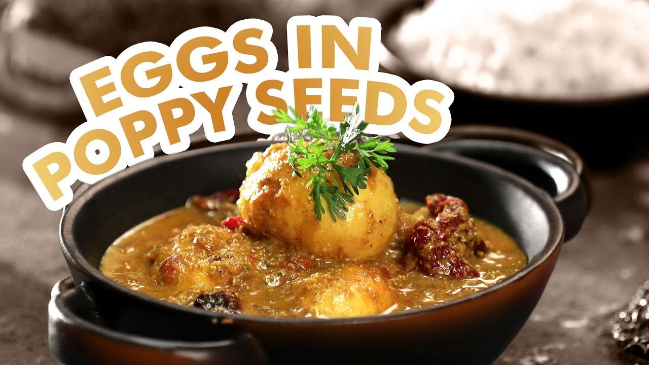 Egg Curry In Poppy Seed Sauce | Egg Curry In Bengali Style | Healthy Egg Curry | JOOS Food