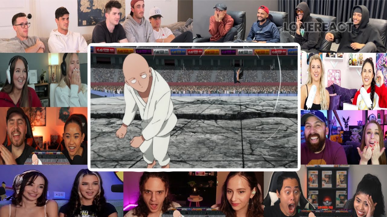 Saitama vs Suiryu Full Fight Scene - One Punch Man S2 Ep7 | Reaction Mashup