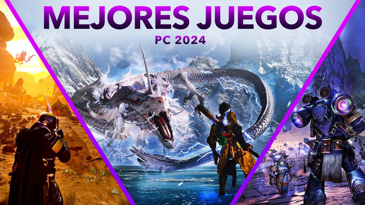 TOP 10 MEJORES JUEGOS DE PC DEL 2024 ✅