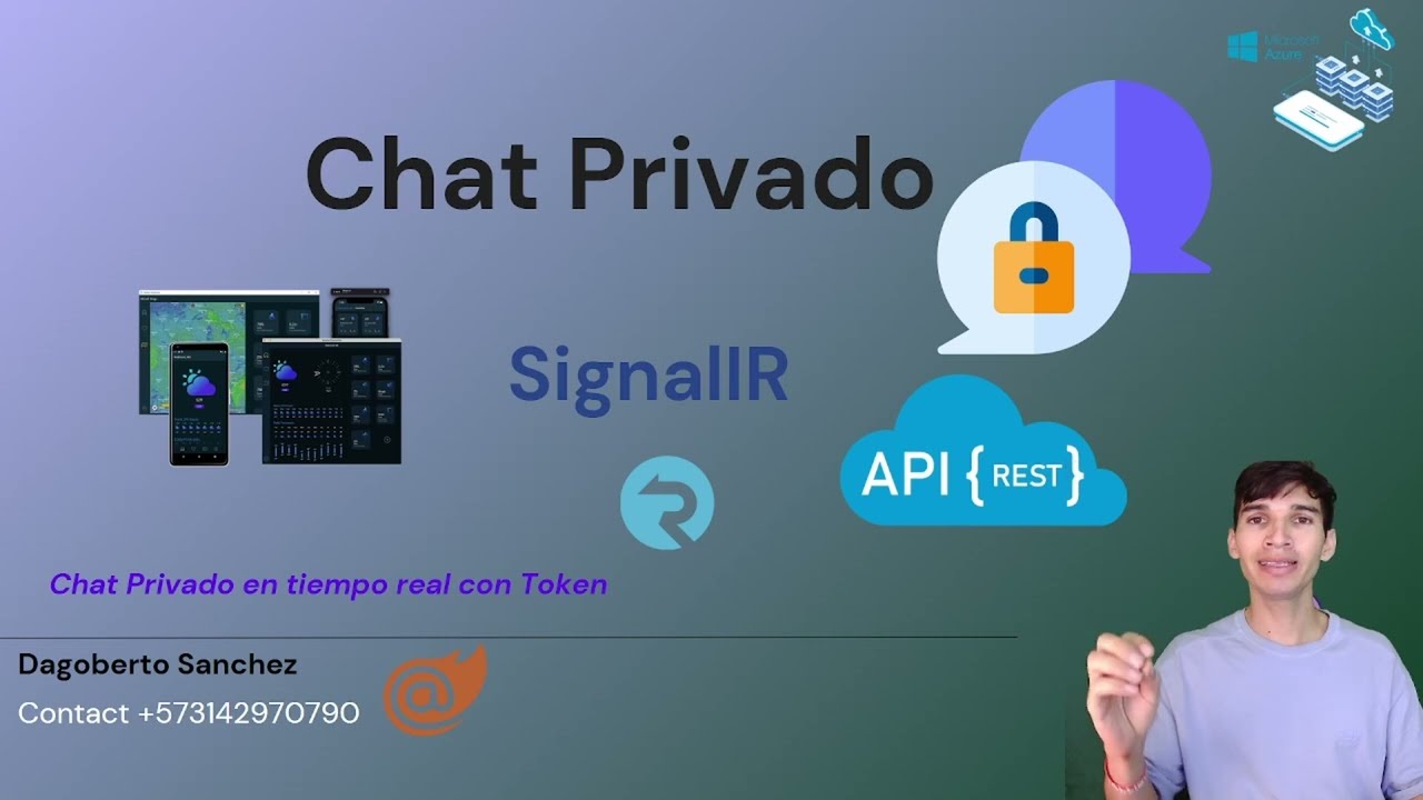 Chat Privado usando SignalIR, API Rest y aplicación Blazor