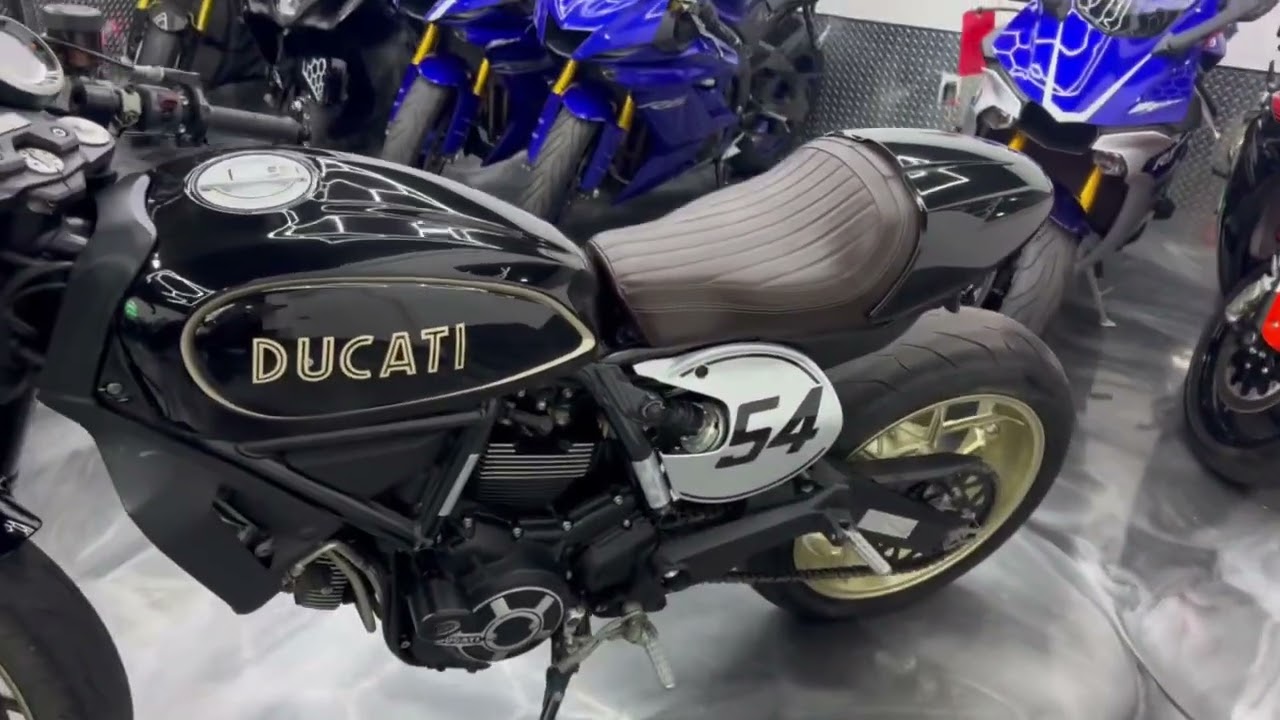 2018 DUCATI SCRAMBLER CAFE RACER
