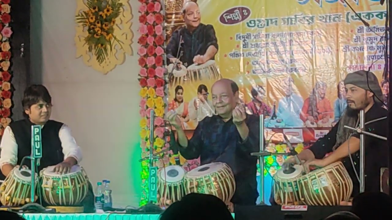 Ustad Sabir Khan | Shri Ariff Khan | Shri Asif Khan - Farukhabadi Tabla Recital #AritraBanerjeeTabla