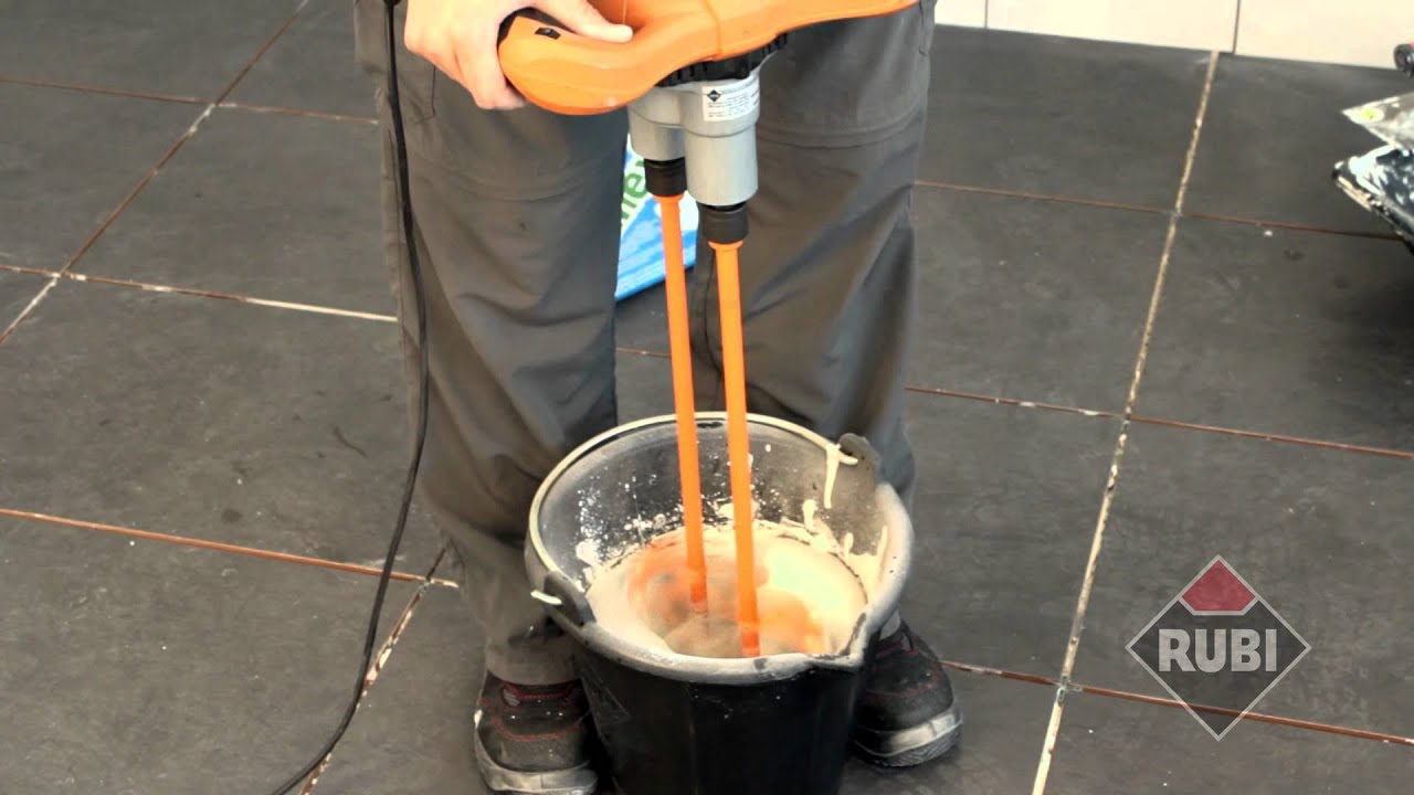 RUBI RUBIMIX 9 Mezclador de morteros y líquidos / Mortar and liquids Mixer 1600W