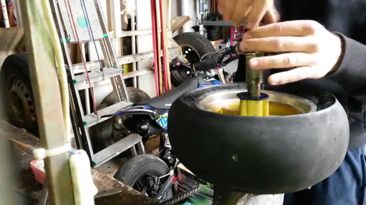 COMO MONTAR-DESMONTAR RUEDA MINIMOTO FACIL