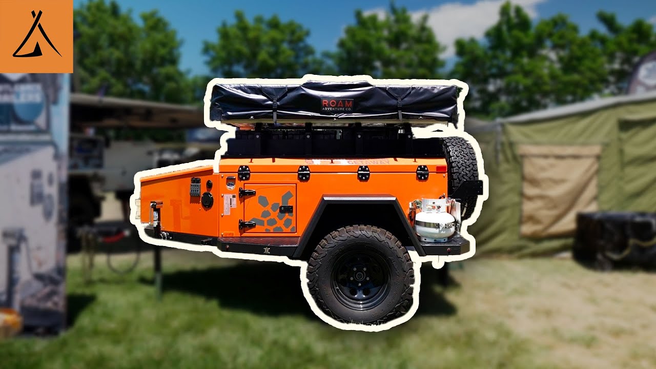 3 Offroad Overland Camper Trailers By  @Turtleback Trailers