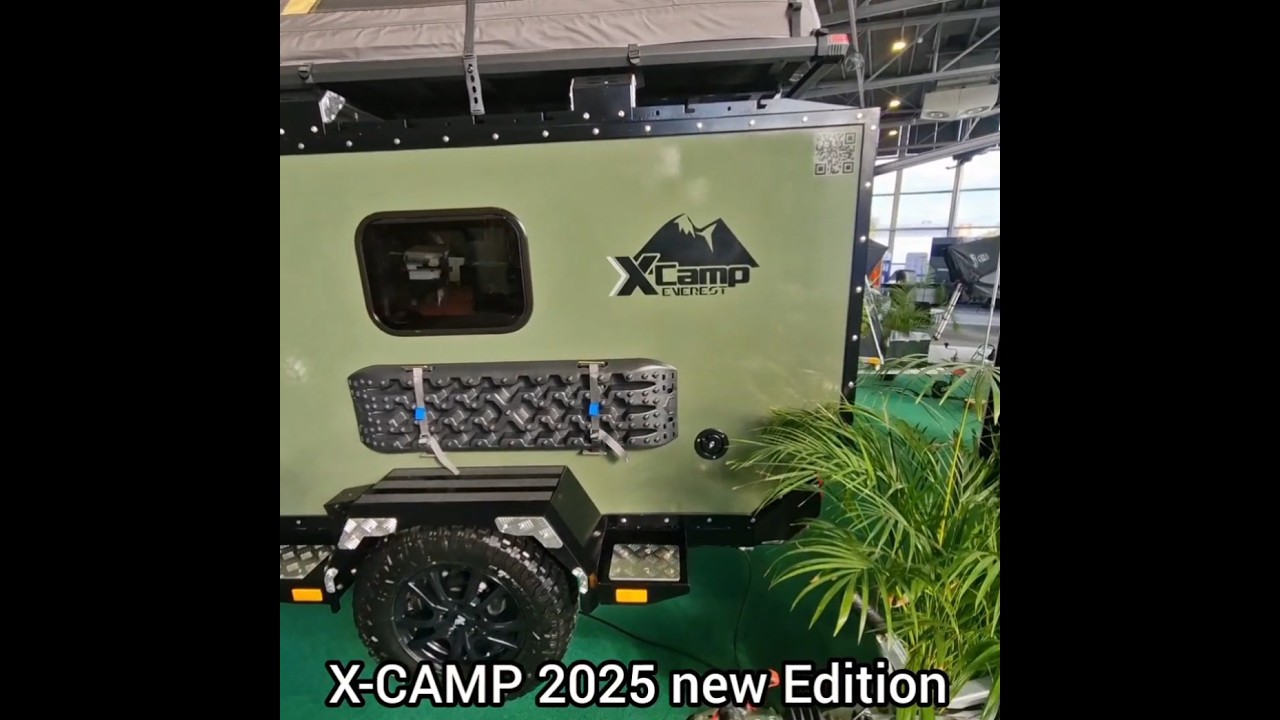 OffRoad Caravan Everest X-CAMP. Kolejna odsłona terenowej przyczepy. Niezależne zawieszenie. MT-CAMP