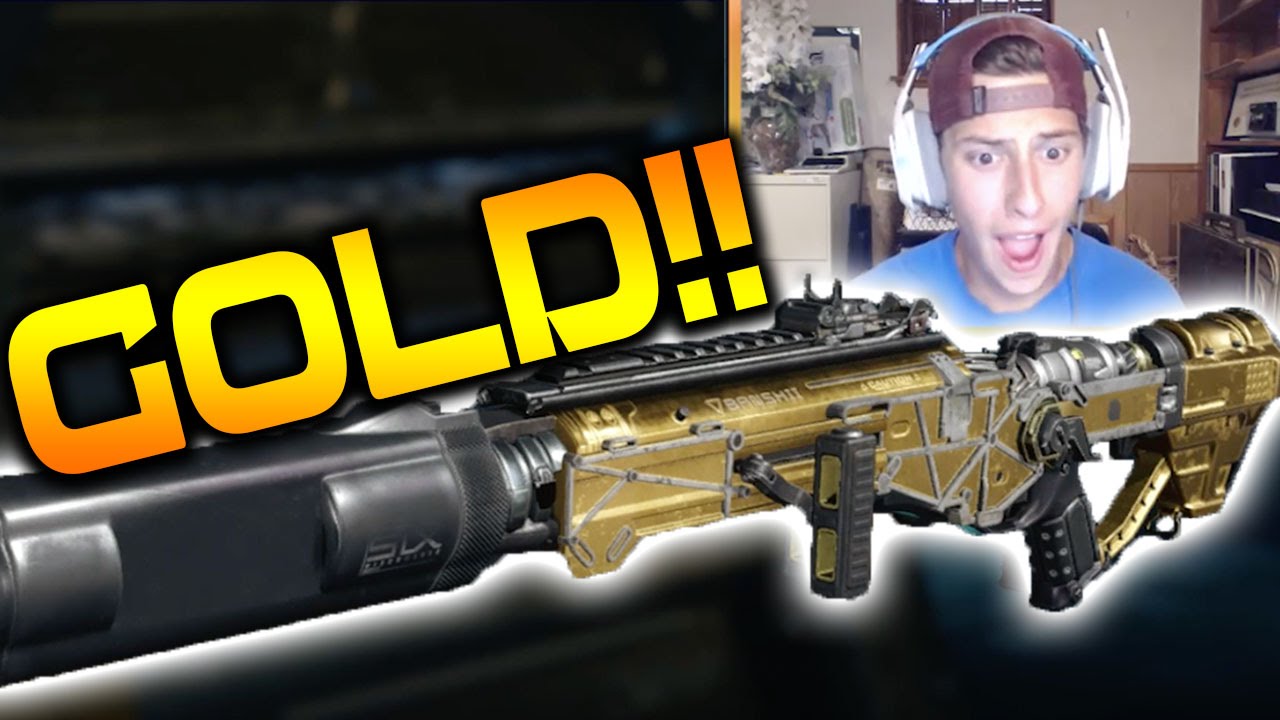 GOLD BANSHII!! New Banshii Shotgun Camo!! - Black Ops 3