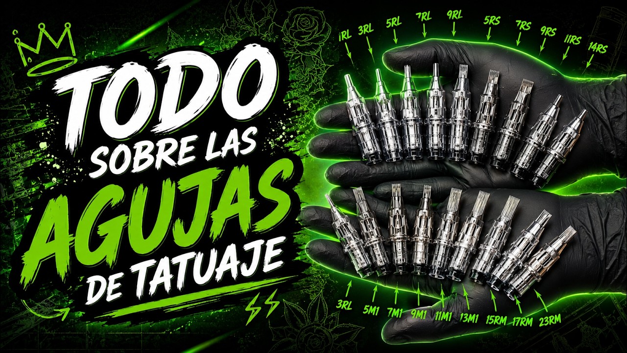 Todo sobre las agujas para tatuar