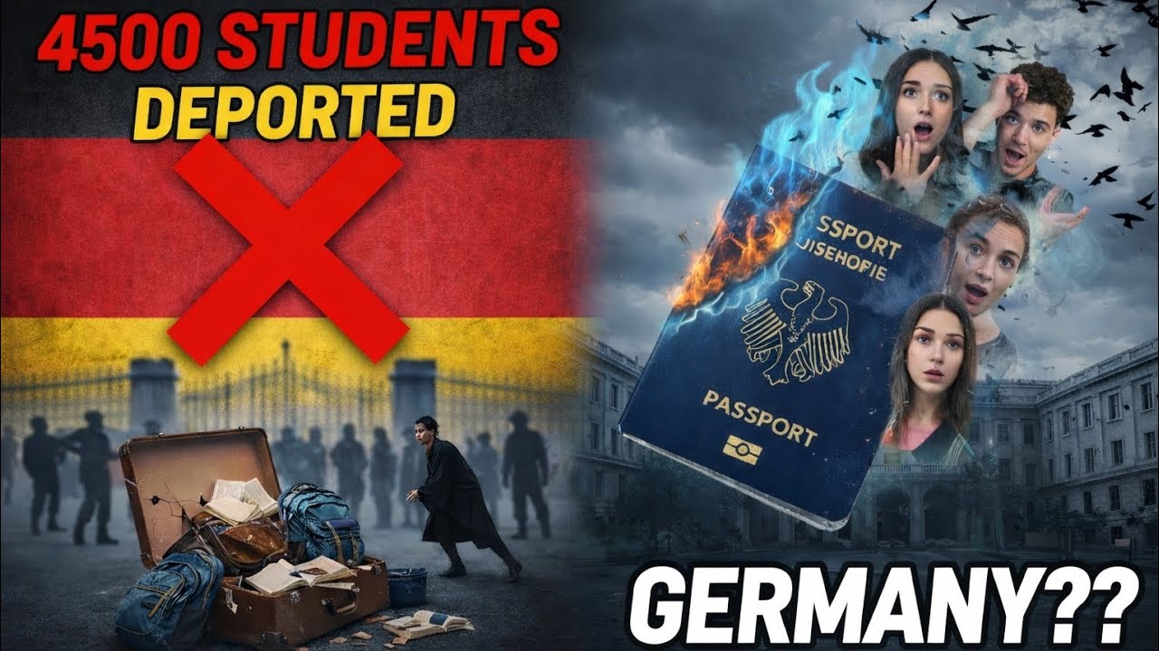 4500 students🎓 deported from Germany🇩🇪|| Visa rejections in germany #germany 