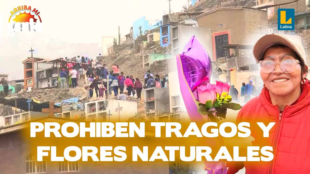 Miles de peruanos visitan a sus familiares en el cementerio Nueva Esperanza l Arriba Mi Gente