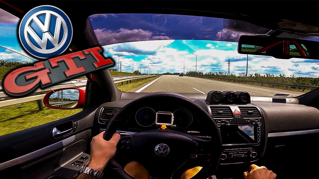 Volkswagen Golf GTI 2.0TFSI (200HP) ACCELERATION, SOUND TEST DRIVE POV #4 fanVAG