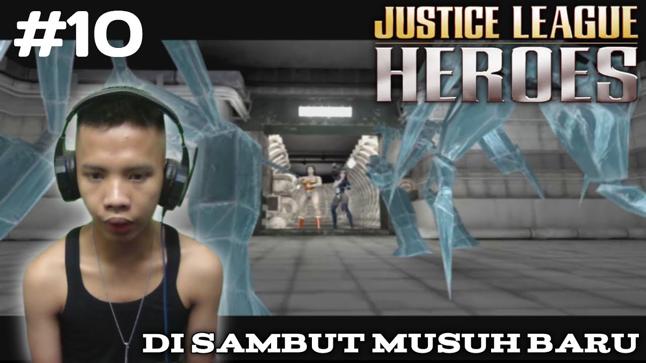 Di Sambut Musuh Baru Game Justice league Heroes PS2 Indonesia