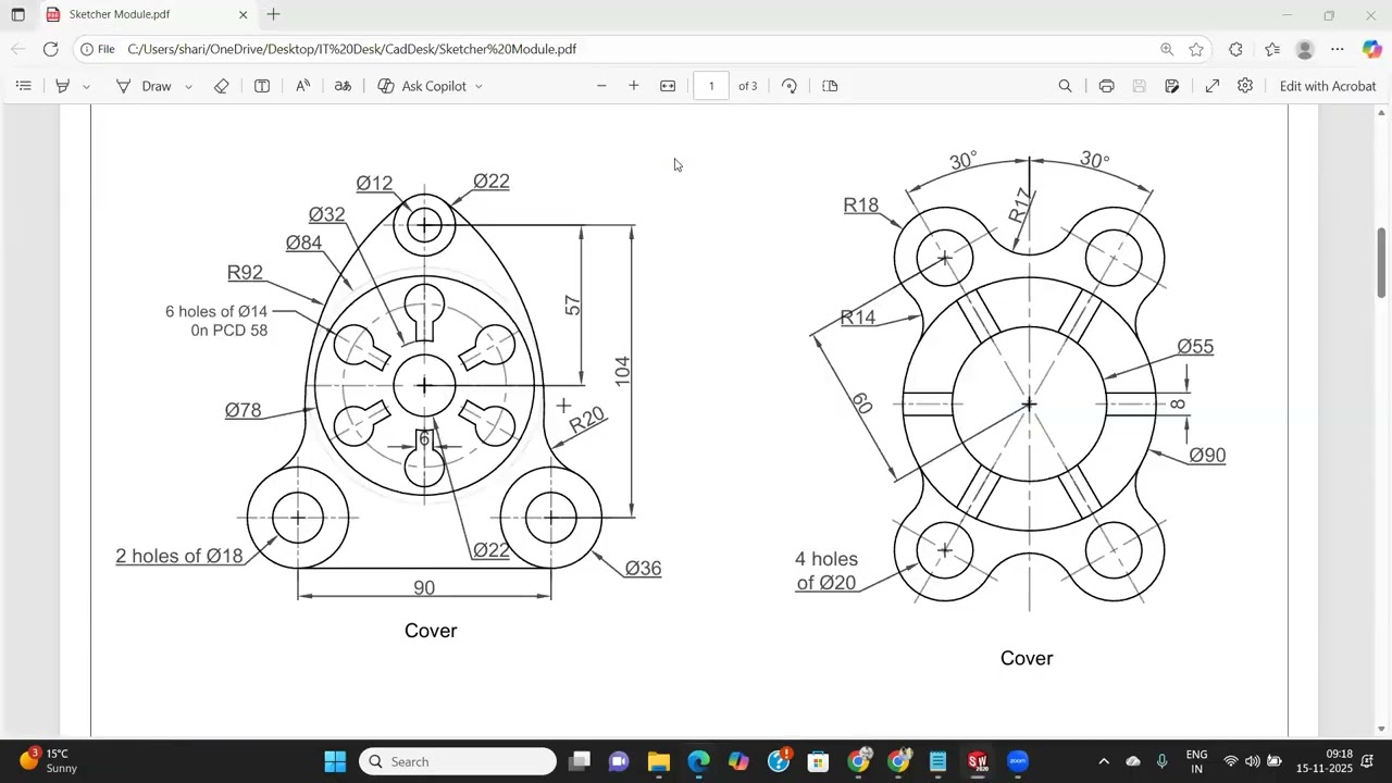 SolidWorks Sketching DOUBT CLASS | Part 05