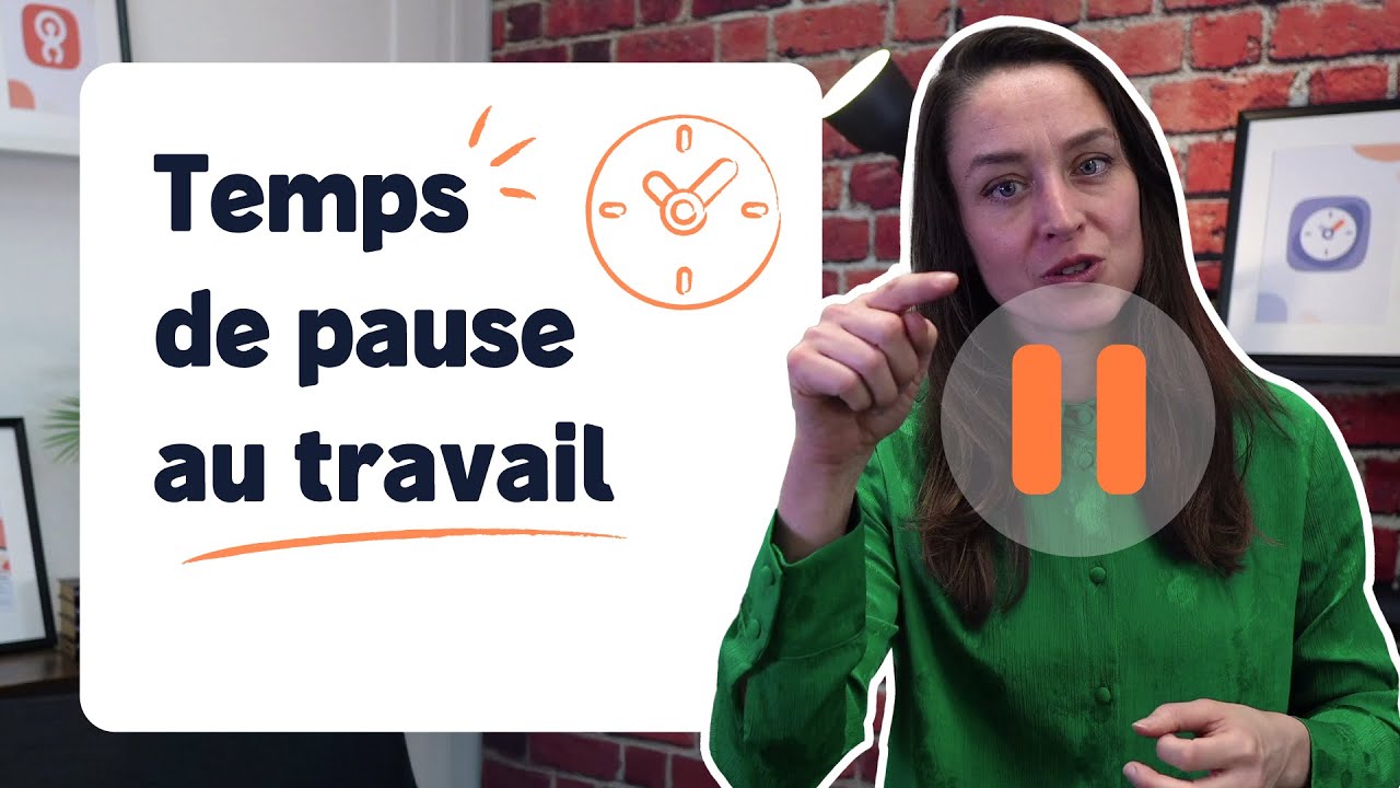Le temps de pause au travail